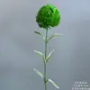Simulação de grama Longxu, aspargos, lasanha fofa, material de flor de plástico dourado, fileira de chão de casamento estilo mori verde, arranjo de flores de teto