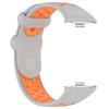 Correa de silicona para Mi Band 8pro, RedmiWatch4, interfaz de metal, color a juego, transpirable, accesorios de pulsera