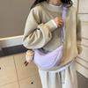 Venta al por mayor de fábrica Familia U con bolsa de dumplings para mujer verano 2024 nuevo bolso bandolera de nailon bolsa pequeña de tela Joker