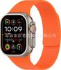 Adequado para Apple Watch S10 Geração Pulseira de Relógio Esportivo Iwatc Pulseira Magnética de Silicone com Textura de Seixo