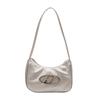 Bolsas de Braço Tendência para Mulheres 2025 Novas Bolsas de Mão de Moda Verão Bolsas Versáteis de Ombro Estilo Dumpling Bolsas Transversais