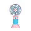 Soporte de Base Portátil de Mano para Teléfono Móvil con Diseño de Fruta, Mini Ventilador de Carga de Escritorio con Diseño de Flor y Animal Fabricante