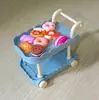 Juguetes de Alimentos Postre Pan Mini Artificial para Niños Adornos Miniatura Juguetes para Casa de Muñecas Accesorios para Escena de Filmación de Video