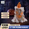 Luz de Vela Fantasma Impressa em 3D Vela de Halloween Celebração do Festival dos Fantasmas Ornamento Criativo