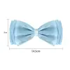Colorido Linha Única Dupla Orelha Hot Diamond Laço Feito à Mão DIY Acessórios para Cabeça Roupas Gravata Borboleta Fantasia Joias