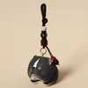 Llavero Colgante Tallado en Madera Hecho a Mano Perro Bully, Accesorio Personalizado para Bolsa, Regalo de Cumpleaños para Amigos y Compañeros de Clase