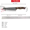 Cuchillo de cocina Longquan forjado para el hogar para mujer, cuchillo de cocina súper rápido y afilado para chef, cuchillo de carne pequeño especial, cuchillo de cocina