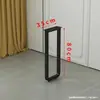 Pernas de Mesa de Metal Ferro Pernas de Mesa Dobráveis em Forma de U Estrutura de Suporte de Mesa Pernas de Barra Suporte Telescópico para Perna de Mesa