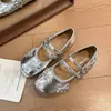Sapatilhas Bailarinas com Laço Design Coreano Feminino 2026 Novo Estilo Tira Única Baixo Mary Janes Sapatilhas Femininas