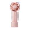 Novo F851 Mini Palm Hand-held Fan portátil Mini Conveniente dormitório estudantil pequeno e leve com Lanyard