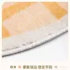 Tapete fofo de desenho animado para sala de estar, feito de falso cashmere, antiderrapante, amigável à pele, tapete de cabeceira de quarto, tapete para sofá e mesa de centro, fácil de manter