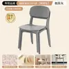 Cadeira de Jantar Nórdica Espessada Doméstica Plástico Moderno Minimalista Negociação Lazer Cadeira de Mesa Banqueta Encosto Famosa da Internet Cadeira de Maquiagem