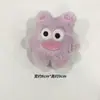 Monstruo de boca grande de felpa de dibujos animados, muñeca de niña linda, muñeca, accesorios para ropa infantil, bordado, accesorios divertidos para tocado