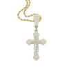 Hiphop nova cruz zircão pingente aliexpress comércio exterior diamante cheio de diamantes dos homens colar de atacado maré