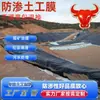 Geomembrana de HDPE estanque de oxidación tanque de sedimentación membrana de control de filtraciones tanque de ecualización de aguas residuales 1.5 mm granja de cerdos biodigestor de biogás película negra