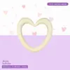 Globos huecos en forma de corazón con lazo transfronterizos en colores sólidos mate para decoración de escenas del Día de San Valentín y cumpleaños, venta al por mayor