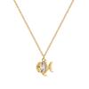 Sentido del diseño collar anual de pescado de acero de titanio cadena de clavícula simple y de moda femenina estilo frío de Ins colgante de celebridad de internet venta al por mayor