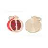 Piña Fresa Cereza Manzana Sandía Joyería Accesorios Colgante de Fruta DIY Cadena para Teléfono Móvil Colgante para Llavero Hecho a Mano