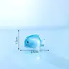 Paisagem em miniatura, criativa e fofa, brilhando no escuro, peixinhos coloridos, decoração de aquário, acessórios de aquário, pequenos enfeites