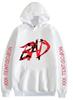Sudadera con capucha y forro polar conmemorativa de tendencia europea y americana del rapero