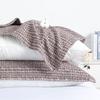 Funda de Almohada Estilo Japonés Algodón Puro Gasa de Algodón Funda de Almohada de Algodón Gama Alta Par Engrosada y Ampliada Tela de Almohada Transpirable y Antideslizante para Hogar Dormitorio