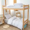 Ropa de Cama para Dormitorio de Estudiantes Universitarios, Juego de Tres Piezas de Algodón Puro, Funda de Edredón de Algodón Puro, Sábana, Exportación de Comercio Exterior Transfronterizo