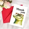 Selección de Colección de Tarjetas de Agradecimiento, Juego de Tarjeta de Felicitación con Sobre, Mensajes Escritos a Mano, Bendiciones, Tarjetas Plegables con Texto