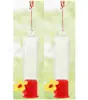 Alimentador de agua para colibríes con ventosa Fabricante de comederos para pájaros colibríes Tiene varios colores en stock que se pueden combinar y colgar para alimentar a los pájaros
