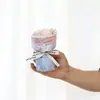 Regalo de Tanabata y San Valentín Flor de Fragancia Mini Adornos de Aromaterapia para Salida de Aire del Coche Rosa de Jabón