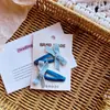 Pinza Bb de 5 cm Lazo Hecho a Mano Envoltorio de Tela Pasador para el Cabello para Mujeres Invierno Tela de Terciopelo Cebolla de Gama Alta Accesorios para el Cabello Venta al por Mayor