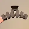 Presilha de Cabelo de Acrílico Estilo Coreano para Mulheres, Presilha Tubarão de Alta Qualidade e Exquisite, Grampo para a Parte de Trás da Cabeça, Acessório de Cabelo Moderno e Versátil