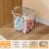 Caixa Organizadora de Brinquedos com Rodas, Caixa Organizadora para Sala de Estar e Quarto, Caixa de Armazenamento de Grande Capacidade para Lanches e Itens Diversos de Guarda-Roupa