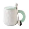 Caneca de Cerâmica Design de Nicho Menina Fofa Copo de Pão Copo de Cerâmica Copo de Café Leite Copo de Presente