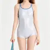 Cueca Boxer MoonlightTraje de Banho de Corrida Peça Única Feminina Modelo Adulto Piscina Treinamento Especial Sensação de Alto Padrão com Bojos