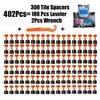 50 Peças Nivelador de Azulejo Ajustador em T Ferramenta de Posicionamento para Azulejos de Piso e Parede Material de Construção Plástico