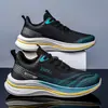 Zapatos Deportivos para Hombre Transfronterizos 2026 Nuevos de Primavera y Verano Zapatos de Running Transpirables Placa de Carbono Ultraligera Zapatos Deportivos de Moda Suela Suave Zapatos Amortiguadores