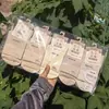 Qianzu Fio Outono/Inverno Nova Coleção: Meias de Algodão Cano Médio Soltas para Mulheres e Homens, Tecidas à Máquina, Design Simples de Cintura Média, Atacado 26