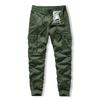 Macacão masculino com vários bolsos e lavagem pesada, estilo japonês, primavera e outono, cor sólida, zíper na perna, calça casual de comércio exterior