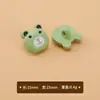 Botões de Plástico Coloridos de Coelho e Urso de Desenho Animado para Casacos, Suéteres, Vestidos de Crianças, Botões Decorativos Fofos para Costura à Mão