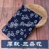 Tecido Estampado Azul de Algodão com Pontos Estilo Étnico Retrô Lenço de Porcelana Azul e Branca de Wuzhen Toalha de Mesa Pano Decorativo Tecido para Avental