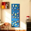 Pintura Colgante Bauhaus Celebridad de Internet Creativa Acero Inoxidable Magnética Decorativa Sala de Estar Entrada Simple DIY Pared de Fotos Pintura