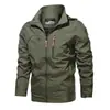 Chaqueta Deportiva para Hombre Hombre 2022 Primavera y Otoño Nueva Color Sólido Casual Cortavientos Impermeable Chaqueta de Invierno