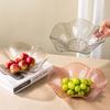 Plato de Frutas de Lujo Ligero Yi Lijie para el Hogar Sala de Estar Mesa de Centro Cesta de Frutas Snacks Dulces Plato Colgante Plato para Frutos Secos Plato para Snacks