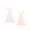 Molde de silicona para conejo, molde para decoración de pasteles de chocolate, molde para velas de escayola de aromaterapia, molde para hornear Pinch Le