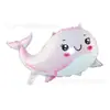 Amazon novo tema marinho animal balão caranguejo estrela-do-mar polvo animal marinho balão de filme de alumínio
