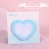 Rubor Color Halo Degradado Notas Adhesivas Estilo Ins Forma Especial Corazón Papel Adhesivo Nota N Veces