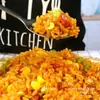 Arroz Frito Mida House 400g Estilo Cantonés Carne Curada Arroz Frito Semiacabado Arroz Frito con Huevo Yangzhou Comida Instantánea Congelada para Microondas