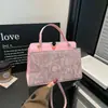 Bolso Pequeño Cuadrado Estampado de Alta Apariencia 2026 Verano Nuevo Bolso de Hombro de Moda Tendencia para el Trabajo y los Viajes Diarios Bolso Cruzado