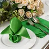 Servilleta de Tela Satinada, Decoración de Mesa Lujosa, Boda, Venta al por Mayor Transfronteriza, Servilleta Específica para Hotel, Navidad