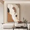 Directamente del fabricante: Pintura Decorativa Abstracta Estilo Wabi-Sabi, Pintura Colgante de Pie Moderna Minimalista para Entrada de Sala de Estar, Tamaños Personalizables